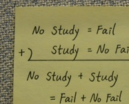 Don't Wanna Study? Prove It.